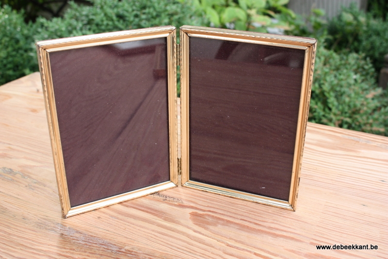 12.9 x 18.1 Retro vintage openklappende kader